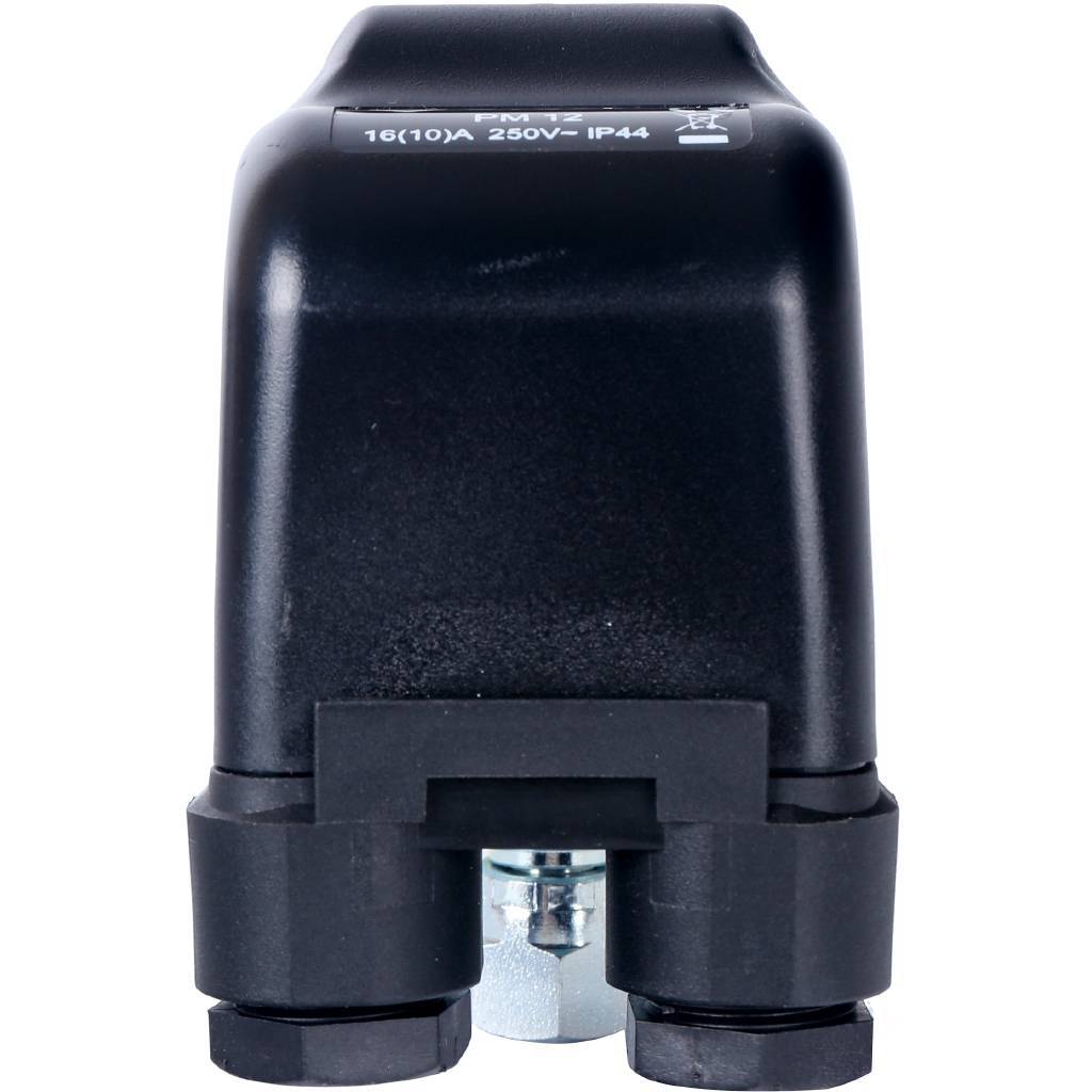 SCS-0001-000012 STOUT Реле давления для водоснабжения PM12G, 3-12 бар,1/4", с накидной гайкой