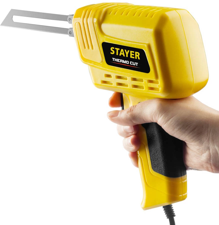 STAYER 220 В, 75Вт, 2 ножа, прибор для резки монтажной пены Thermo Cut 45255-H2