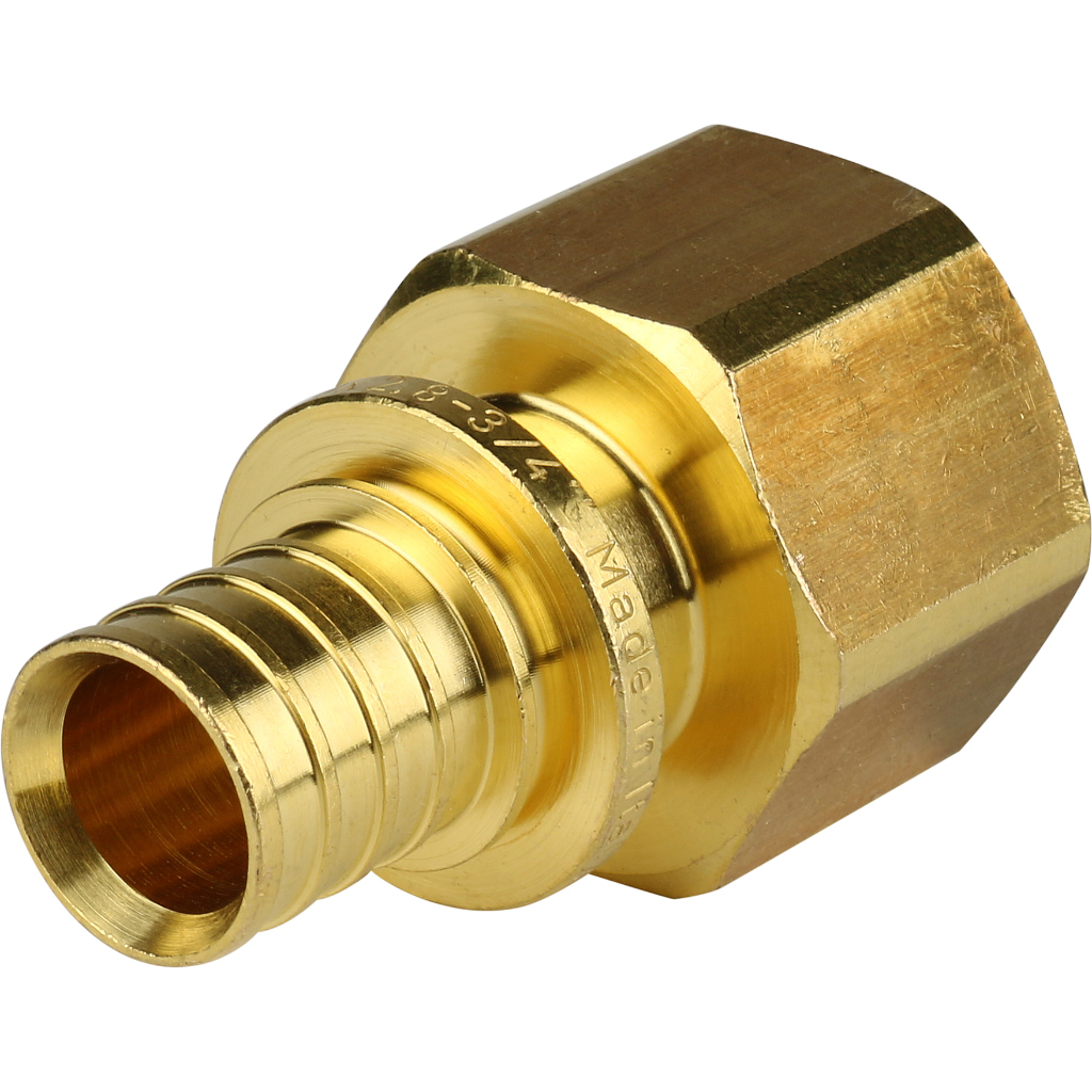 SFA-0002-002034 STOUT Переходник с внутренней резьбой 20xG 3/4" для труб из сшитого полиэтилена аксиальный