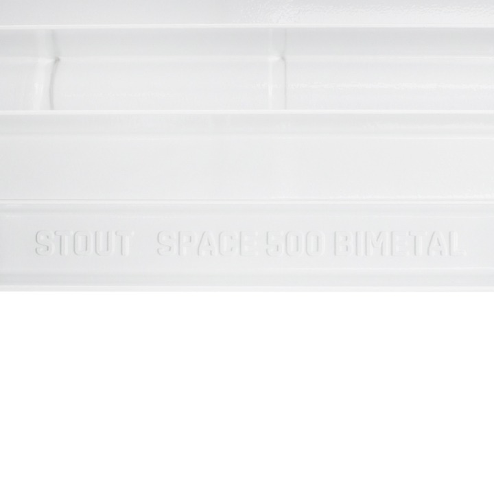 SRB-0310-050010 STOUT Space 500 10 секций радиатор биметаллический боковое подключение RAL9016