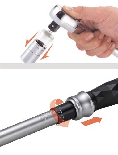 Inforce Динамометрический ключ 1/4" 5-25 Нм 06-05-108