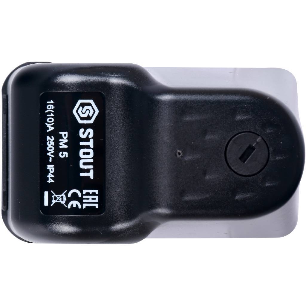 SCS-0001-000005 STOUT Реле давления для водоснабжения PM5G,  1-5 бар, 1/4", с накидной гайкой.