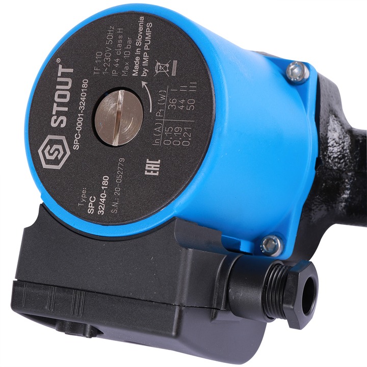 SPC-0001-3240180 STOUT Насос циркуляционный 32/40-180
