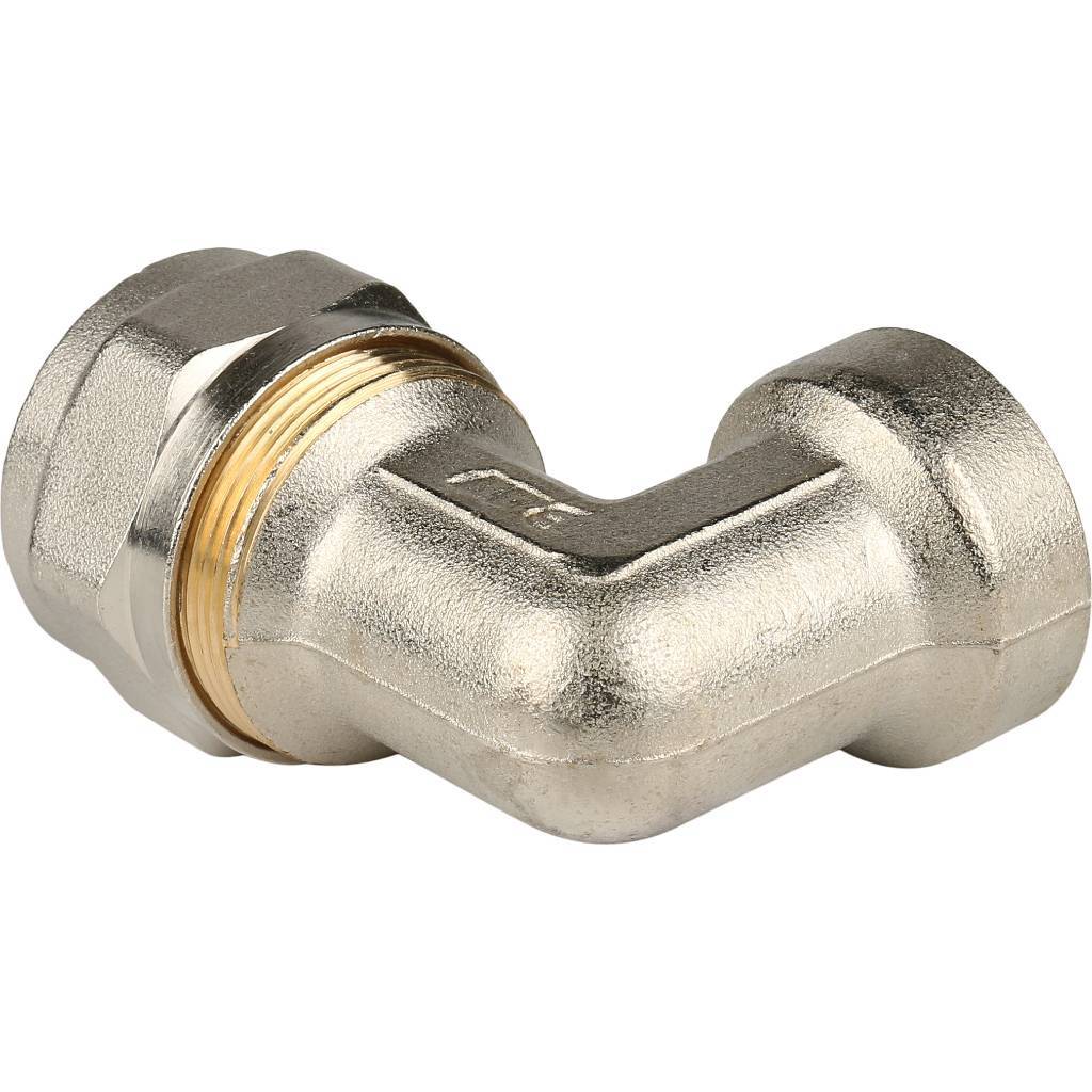 SFS-0007-003426 STOUT Угольник-переходник с внутренней резьбой 3/4"х26 для металлопластиковых труб винтовой