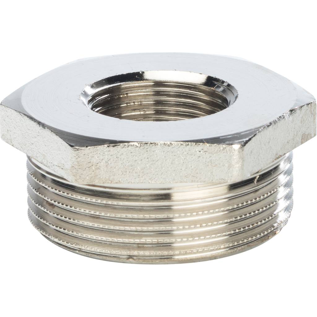 SFT-0029-000112 STOUT Футорка никелированная 1"X1/2"