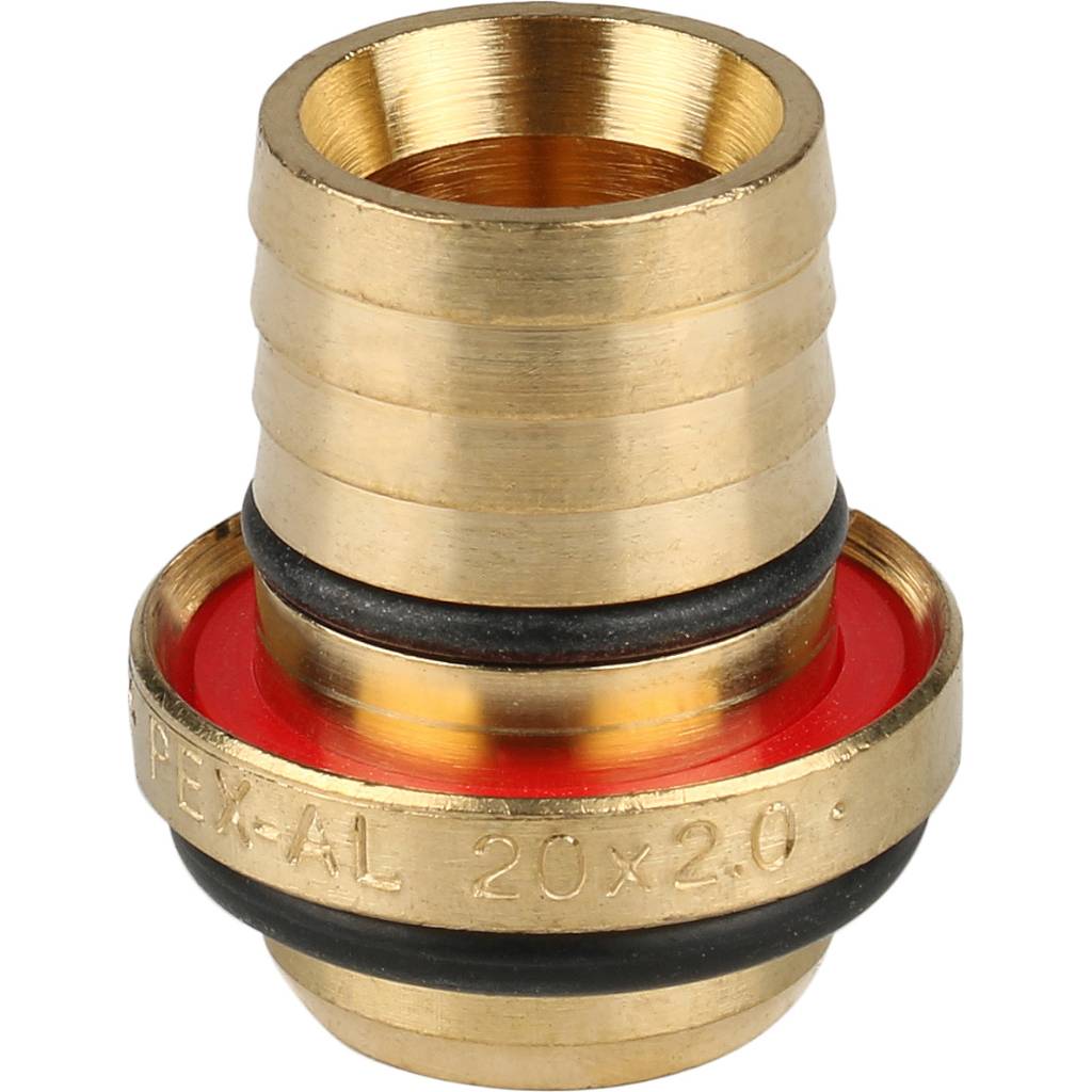 SFS-0010-201620 STOUT Тройник переходной 20х16х20 для металлопластиковых труб винтовой