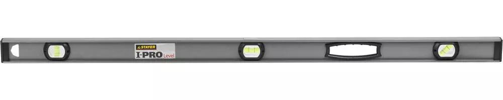 STAYER I-PROLevel 1200 мм усиленный двутавровый уровень, 3 глазка, точность 0.5 мм/м, рукоятки, 3477-120