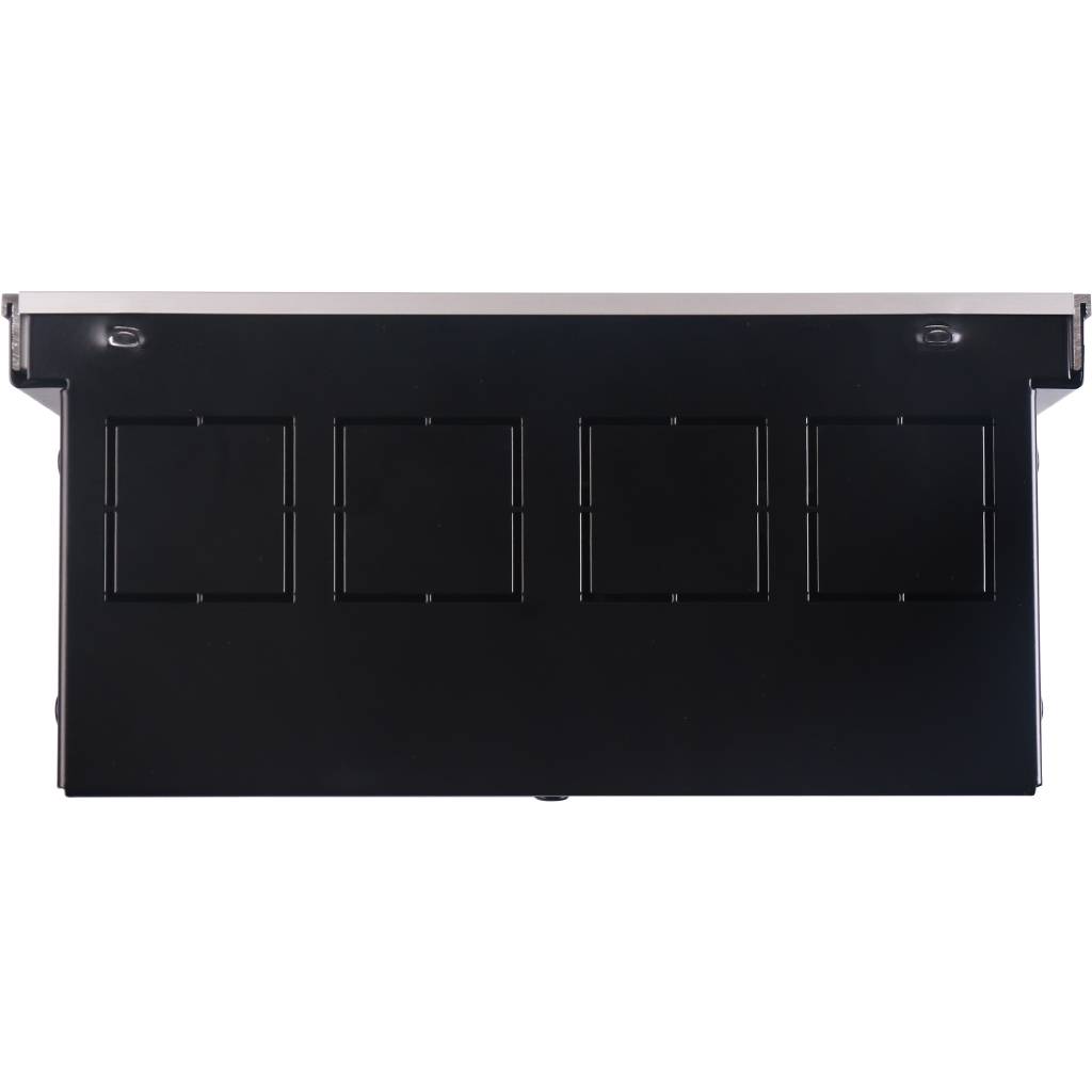 SCN-1100-0824220 STOUT Конвектор внутрипольный SCN 80.240.2200 (Решётка роликовая, анодированный алюминий)
