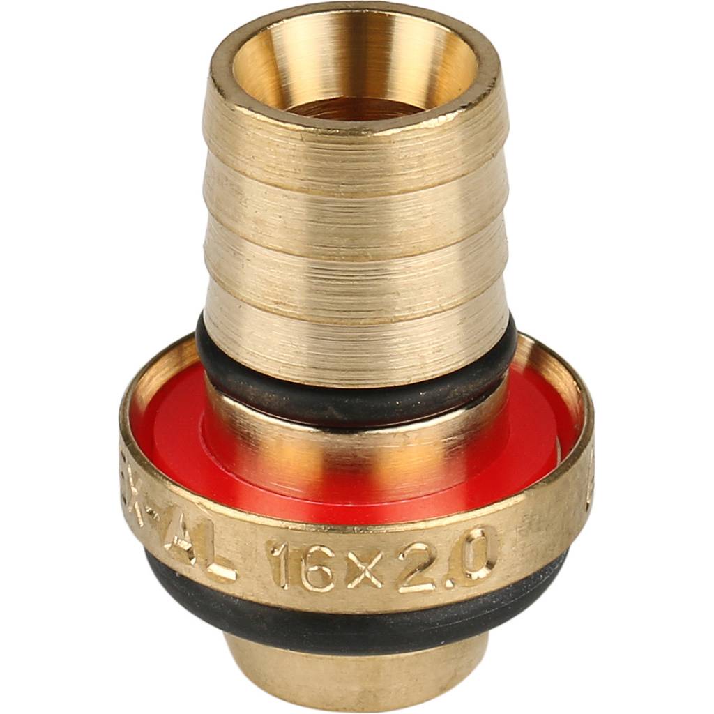 SFS-0012-001216 STOUT Тройник-переходник с внутренней резьбой 1/2"х16 для металлопластиковых труб винтовой