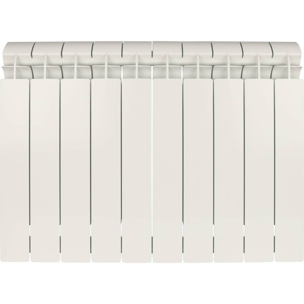 Global STYLE PLUS 500 10 секций радиатор биметаллический боковое подключение (белый RAL 9010)