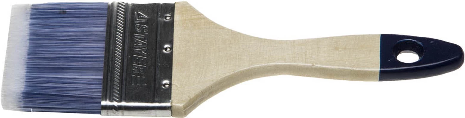 STAYER 75 мм, 3", щетина искусственная, кисть плоская AQUA-STANDARD 01032-075