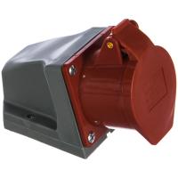 Розетка наружной установки IEK 16А 3P+Е+N 380В IP44 115 ИЭК PSR12-016-5