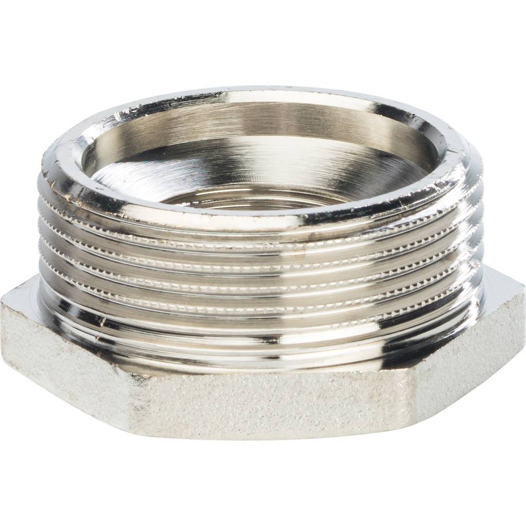 SFT-0029-000112 STOUT Футорка никелированная 1"X1/2"