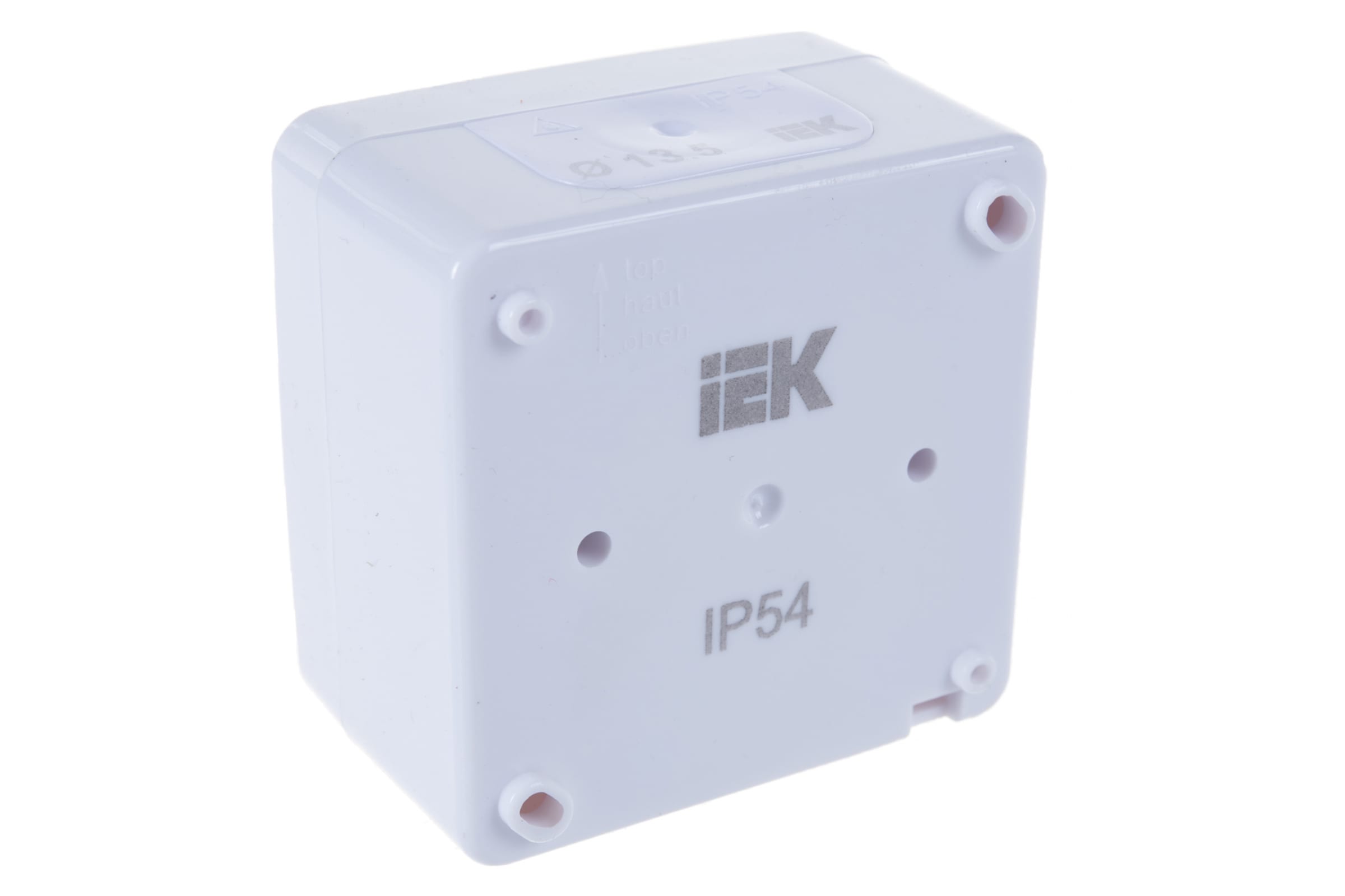 Одноклавишный выключатель IEK Гермес PLUS ВС20-1-0-ГПБ наружный IP54 829428