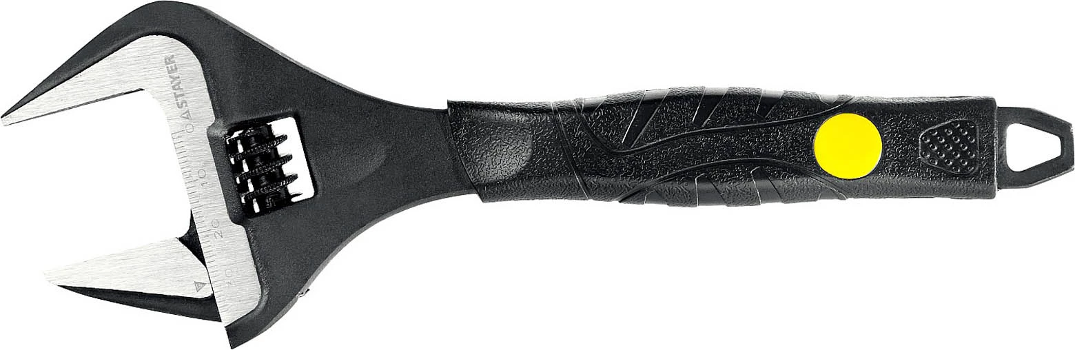 STAYER 200/39 мм, Cr-V, ключ разводной COBRA 27264-20