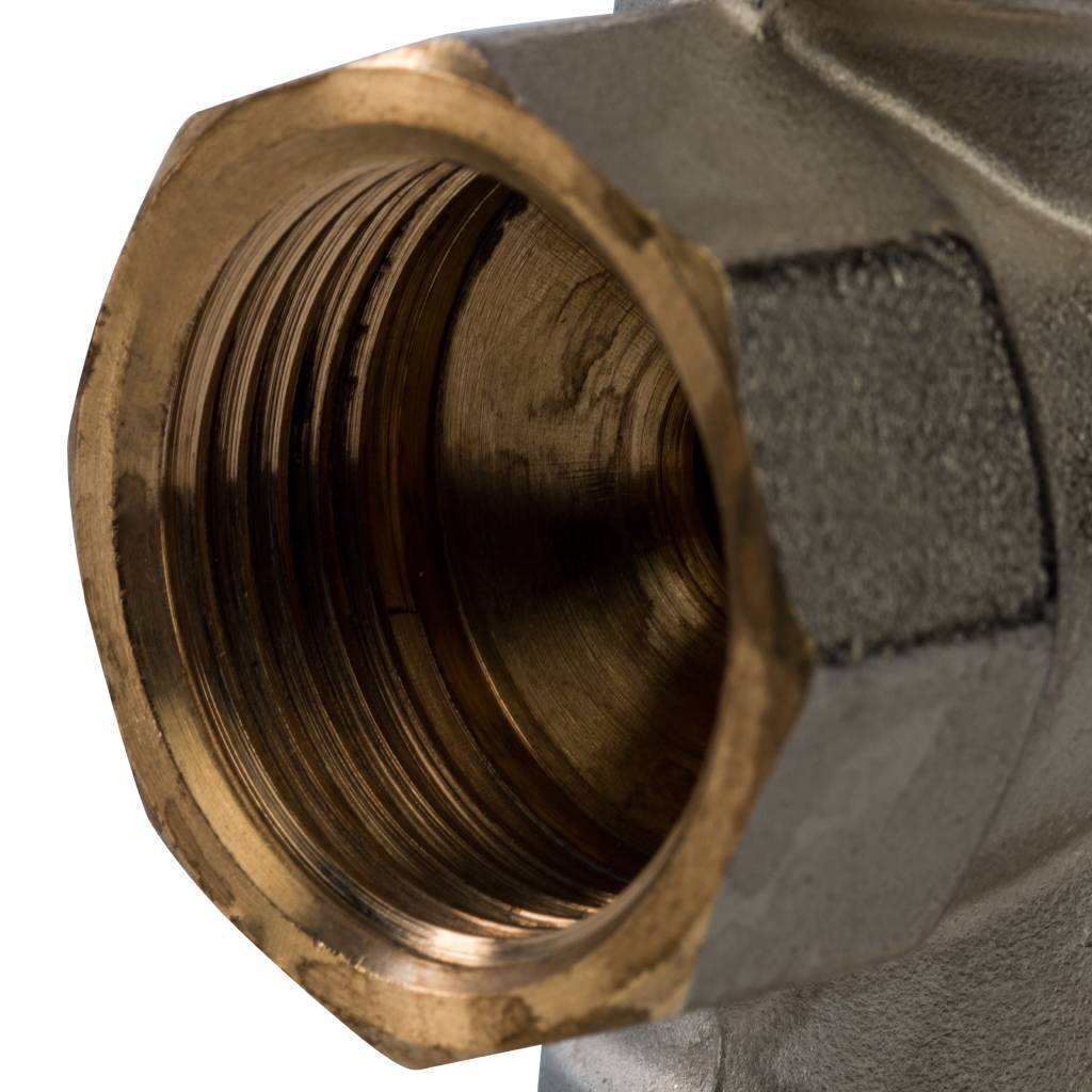 *SVS-0010-000020 STOUT 3/4" Редуктор давления с давлением на выходе 1…4 бар с подсоединением для манометра