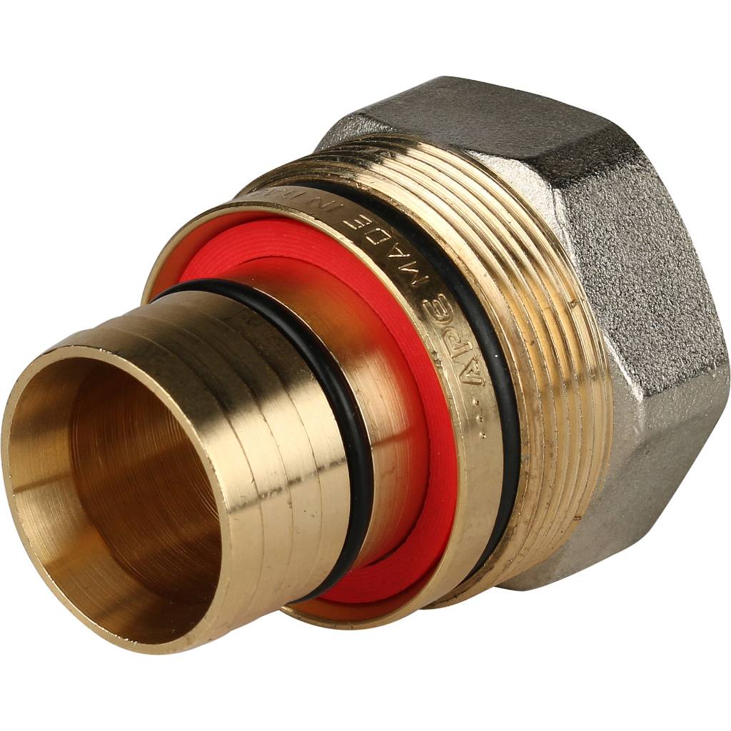 SFS-0002-000132 STOUT Переходник с внутренней резьбой 1"х32 для металлопластиковых труб винтовой