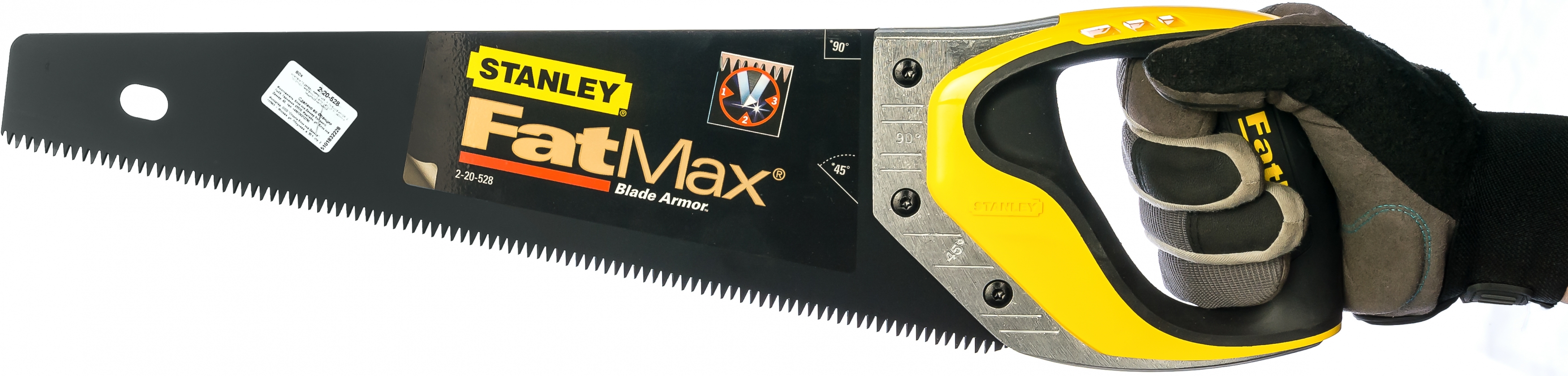 Ножовка с покрытием 380 mm STANLEY JET CUT FATMAX 2-20-528