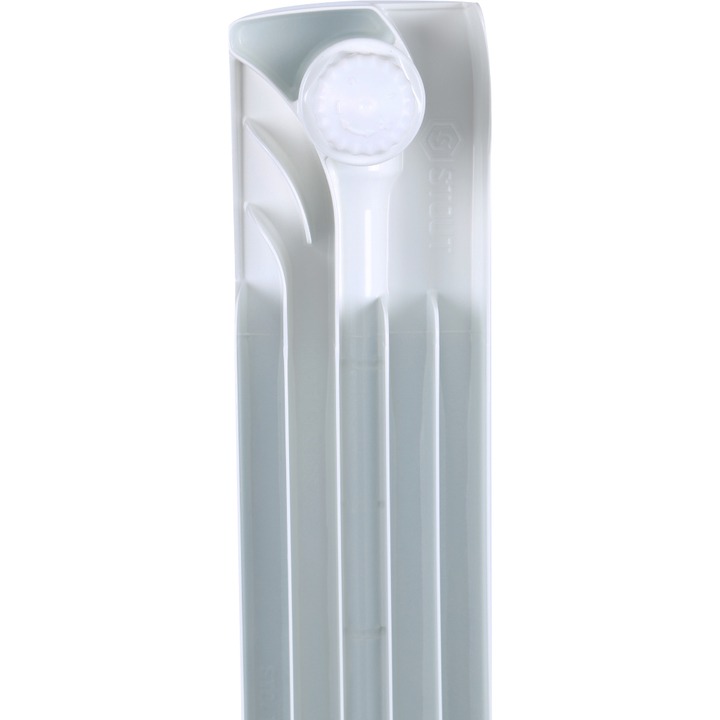 SRB-0320-050012 STOUT Space 500 12 секций радиатор биметаллический нижнее правое подключение RAL9016