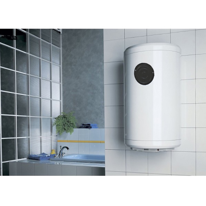 Бойлер косвенного нагрева BAXI UBT 200 200л (39,3 кВт) белый с возможностью подключения ТЭНа