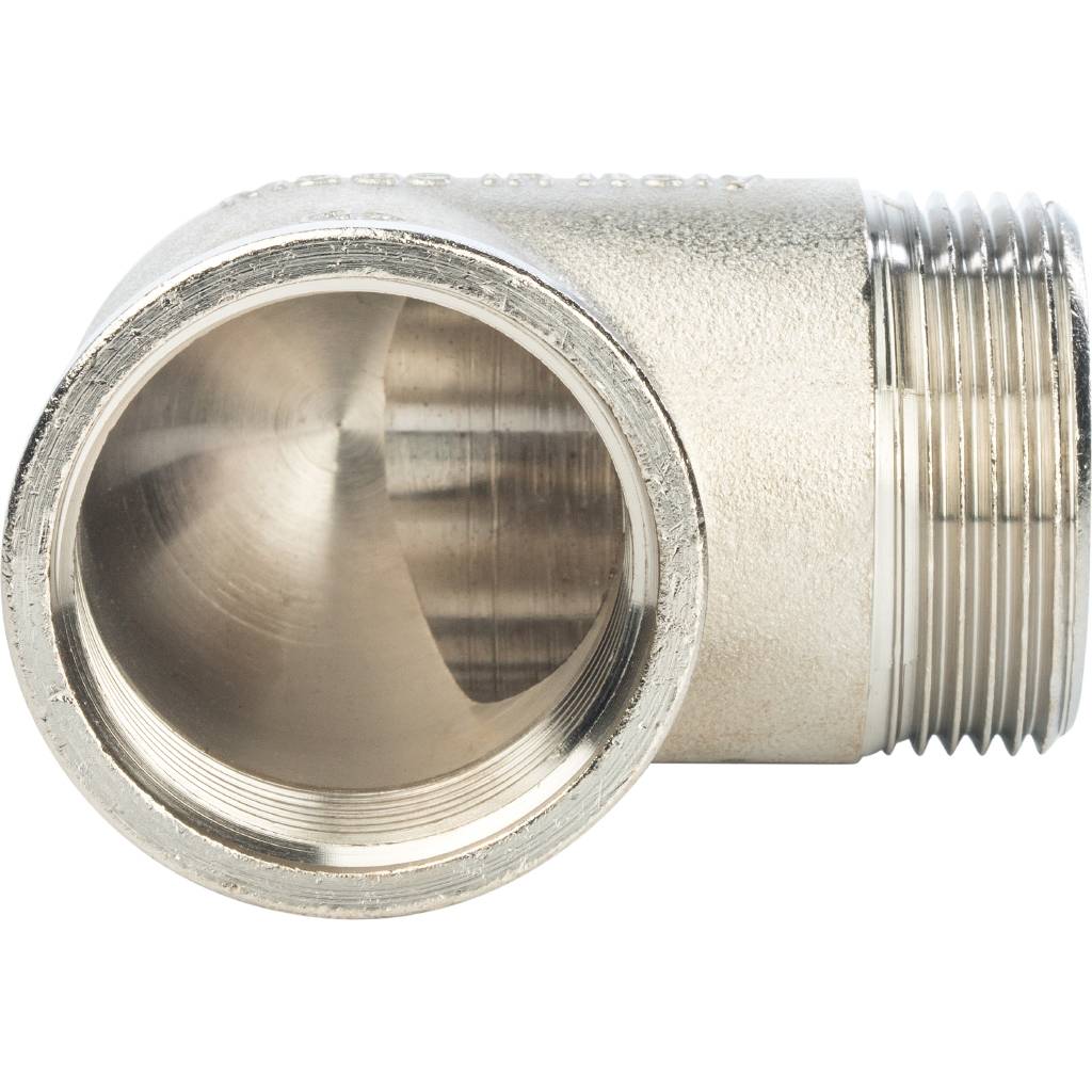 SFT-0012-000114 STOUT Угольник НВ никелированный 1"1/4