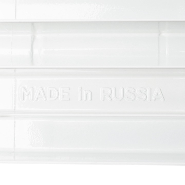 SRB-0310-050008 STOUT Space 500 8 секций радиатор биметаллический боковое подключение RAL9016