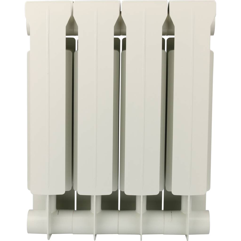Global STYLE PLUS 350 4 секции радиатор биметаллический боковое подключение (белый RAL 9010)