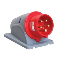 Стационарная вилка IEK ССИ-525 32А-6ч/200/346-240/415В 3Р+РЕ+N IP44 MAGNUM PSN52-032-5