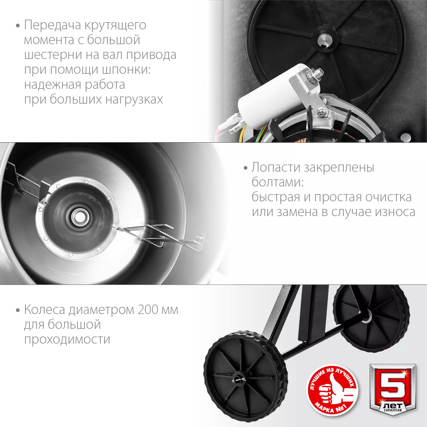 Бетономешалка Зубр БМЧ-180