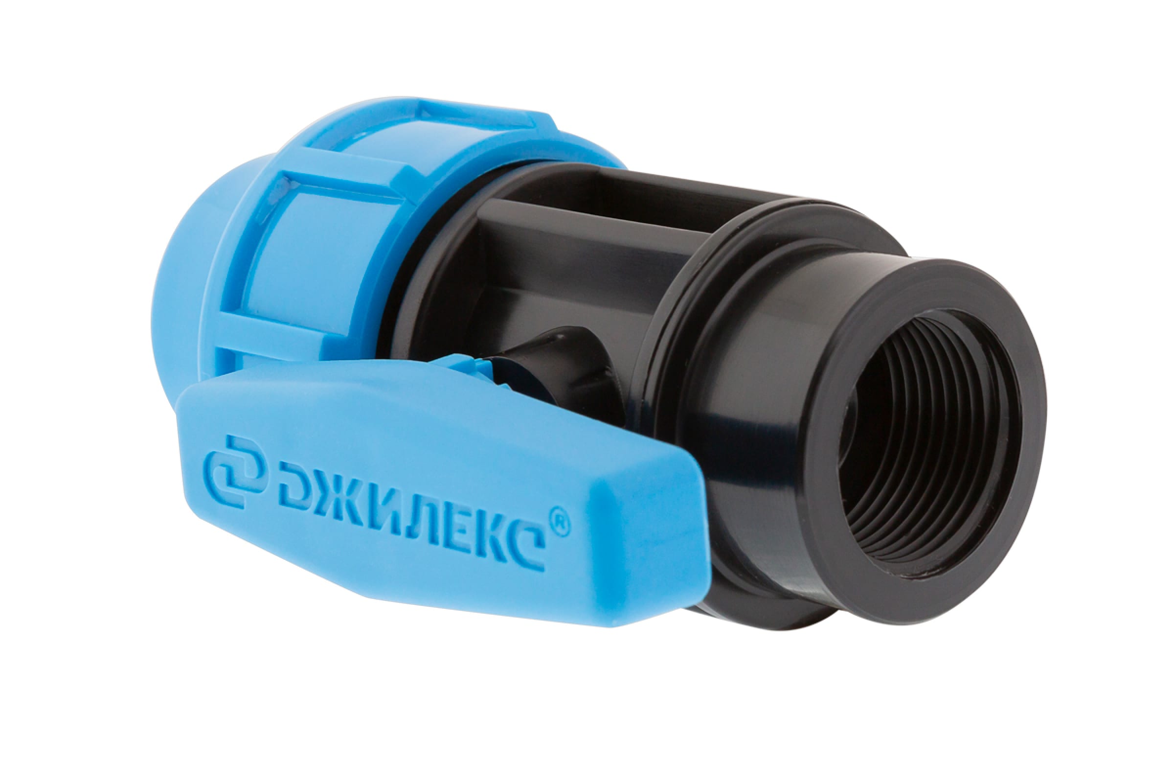 Кран шаровой ДЖИЛЕКС - 25 x 3/4" (винтовой/ВР, для труб ПНД)