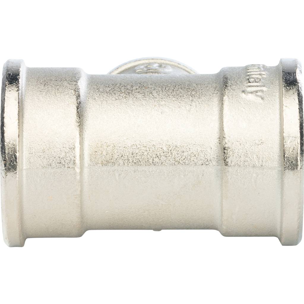 SFT-0022-001121 STOUT Тройник ВВ переходной никелированный 1"X1/2X1"
