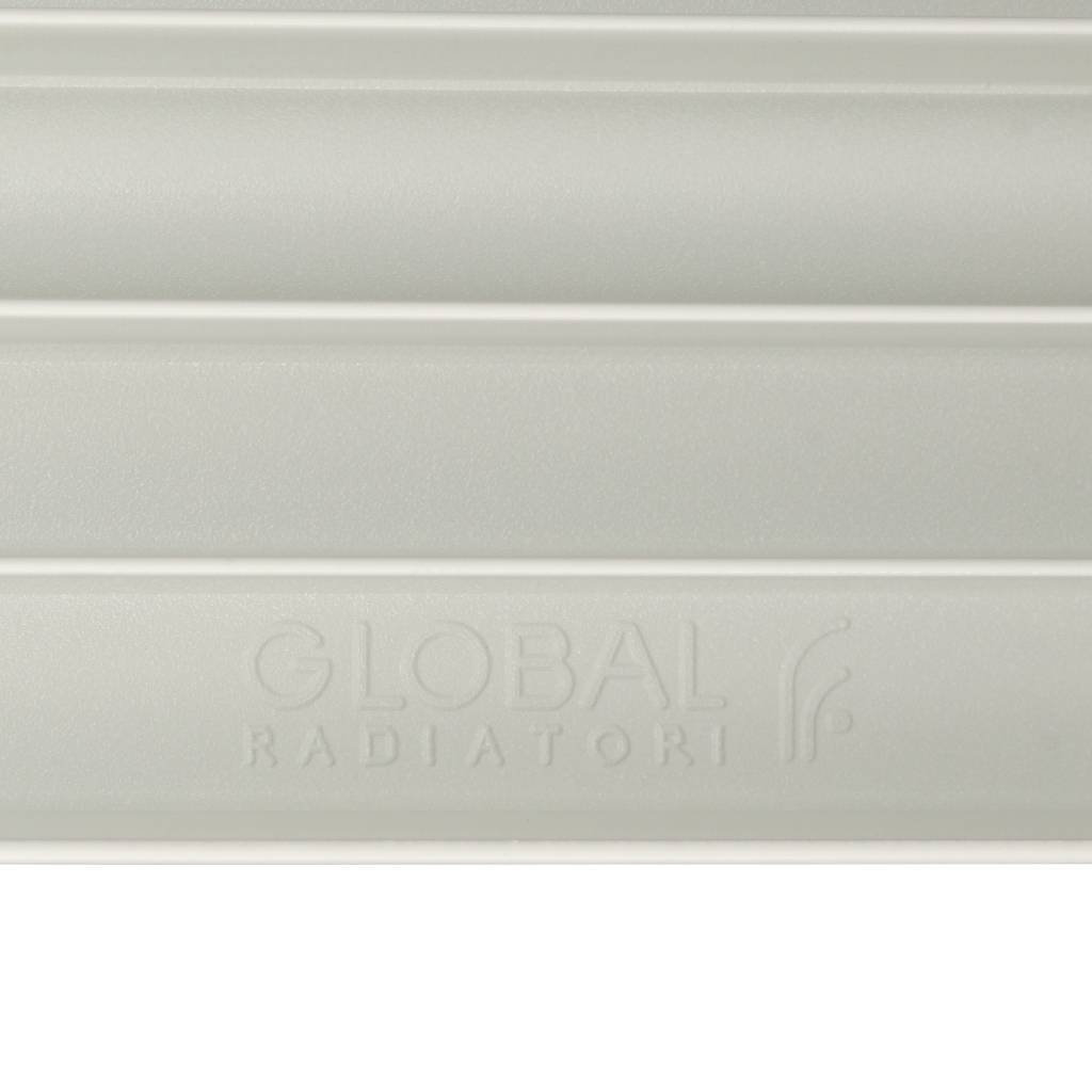 Global STYLE PLUS 500 10 секций радиатор биметаллический боковое подключение (белый RAL 9010)