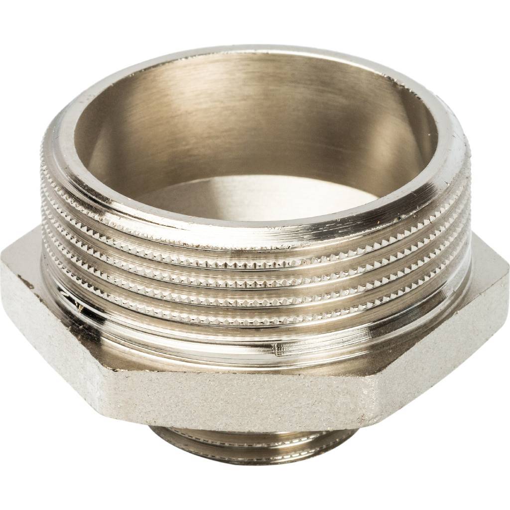 SFT-0004-011234 STOUT Ниппель НН переходной никелированный 1"1/2X3/4